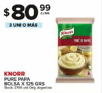 Carrefour Maxi Puré de papas knorr oferta
