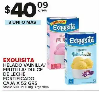 Carrefour Maxi Helados exquisita oferta