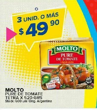 Carrefour Maxi Puré de tomate molto oferta