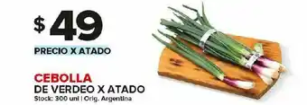 Carrefour Maxi Cebolla de verdeo x atado oferta