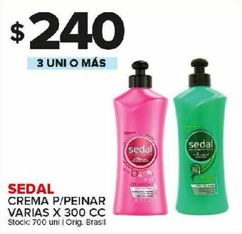 Carrefour Maxi Crema de peinar sedal oferta