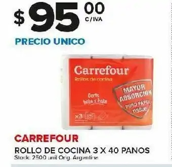 Carrefour Maxi Papel de cocina carefour oferta