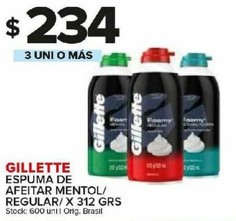Carrefour Maxi Espuma de afeitar gillette oferta