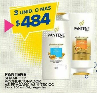 Carrefour Maxi Shampoo / acondicionador pantene oferta