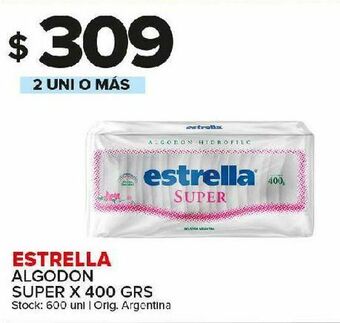 Carrefour Maxi Algodón estrella oferta