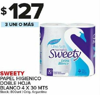 Carrefour Maxi Papel higiénico sweety oferta