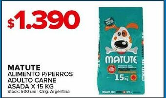 Carrefour Maxi Alimento balanceado para perros matute 15kg oferta