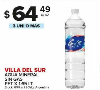 Carrefour Maxi Agua villa del sur oferta