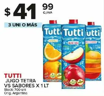 Carrefour Maxi Jugos tutti oferta
