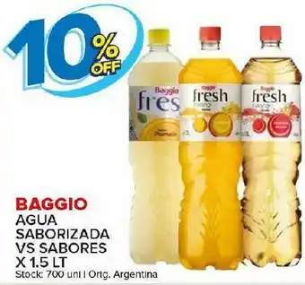Carrefour Maxi Agua con sabor baggio oferta
