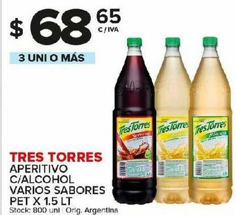 Carrefour Maxi Aperitivos tres torres oferta