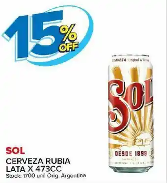 Carrefour Maxi Cerveza sol oferta