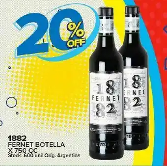 Carrefour Maxi Fernet 1882 oferta
