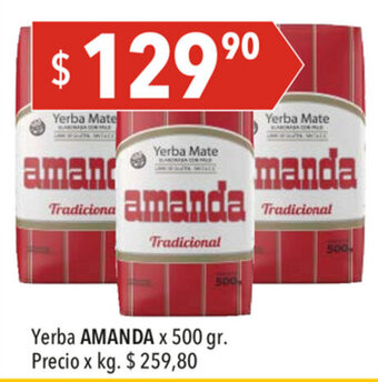 Hergo Amanda Yerba x 500gr oferta