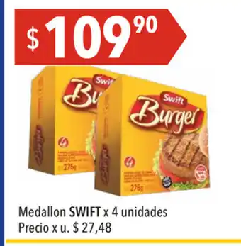 Hergo Swift Medallon x 4 unidades oferta