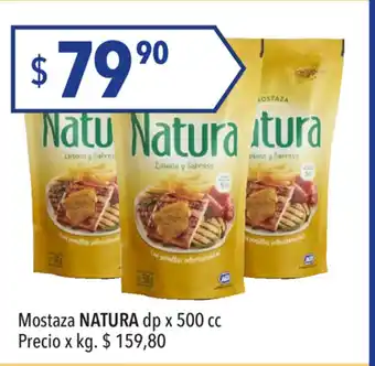 Hergo Natura Mostaza dp x 500cc oferta