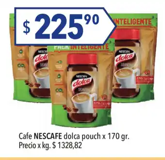 Hergo Nescafe Dolca Cafe pouch x 170gr oferta