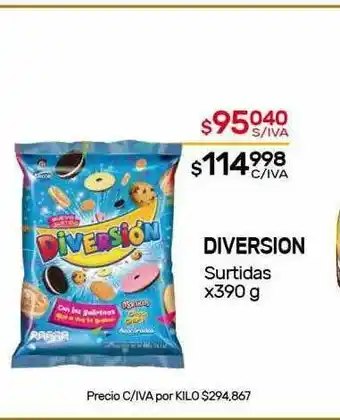 Nini Mayorista Diversion Surtidas x 390g oferta