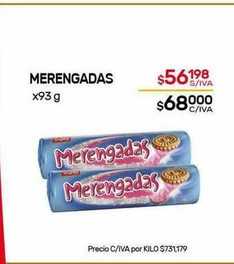 Nini Mayorista Merengadas x 93g oferta