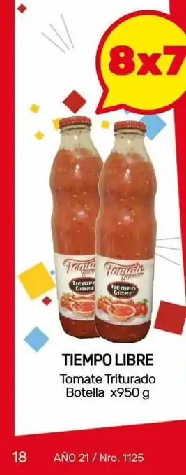 Nini Mayorista Tiempo Libre Tomate Triturado x 950g oferta