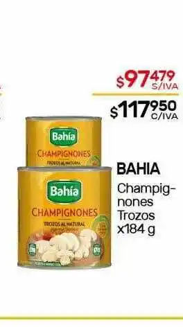 Nini Mayorista Bahia Champignones Trozos x 184g oferta