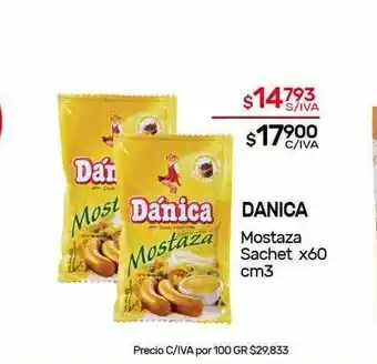 Nini Mayorista Danica Mostaza x 60cm3 oferta