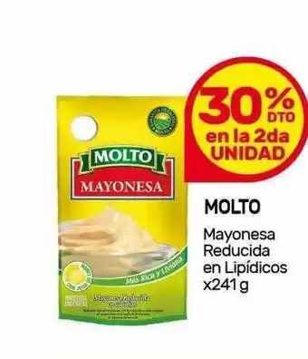 Nini Mayorista Molto Mayonesa Reducida En Lipídicos x 241g oferta