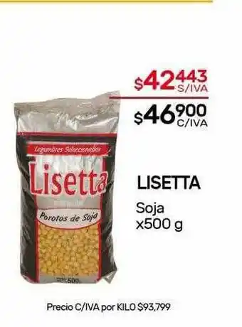 Nini Mayorista Lisetta Soja x 500g oferta