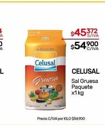 Nini Mayorista Celusal Sal Gruesa x 1kg oferta