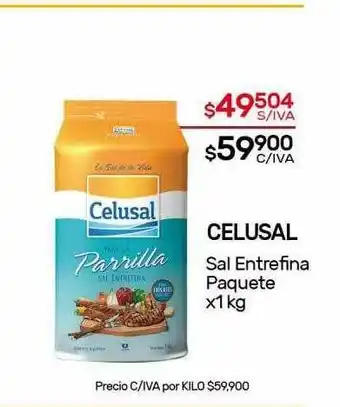 Nini Mayorista Calusal Sal Entrefina x 1kg oferta