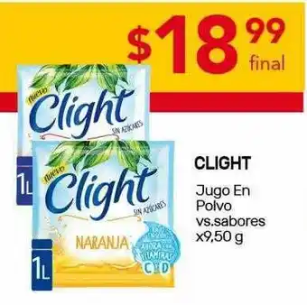 Nini Mayorista Clight Jugo En Polvo x 9,50g oferta