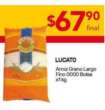 Nini Mayorista Lucato Arroz Grano Largo Fino 0000 Bolsa x 1kg oferta