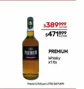 Nini Mayorista Premium Whisky x 1lts oferta