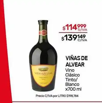 Nini Mayorista Viñas De Alvear x 700ml oferta
