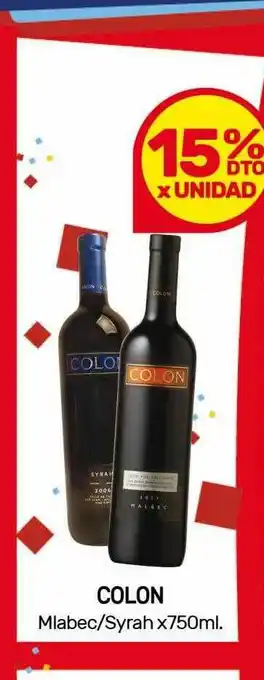 Nini Mayorista Colon Malbec Syrah x 750ml oferta