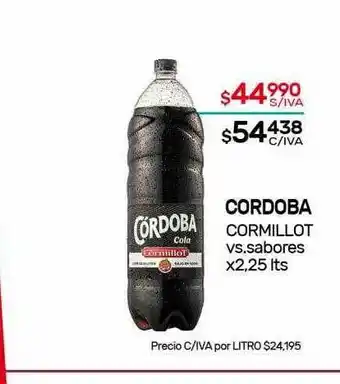 Nini Mayorista Cordoba Cormillot VS.Sabores x 2,25lts oferta