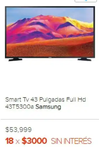 Megatone Samsung Smart Tv 43 Pulgadas Full HD oferta