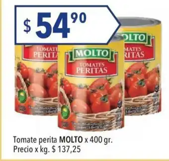 Hergo Molto Tomate perita x 400gr oferta