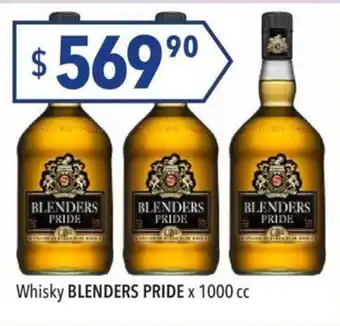 Hergo Blenders Pride Whisky x 1000cc oferta