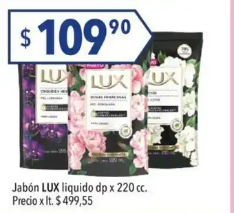 Hergo Lux Jabón Liquido dp x 220cc oferta