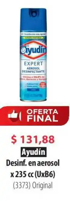 Parodi Ayudín Desinf. En Aerosol oferta
