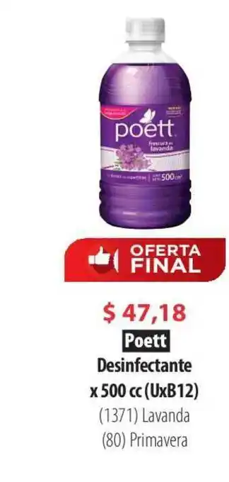 Parodi Poett Desinfectante oferta