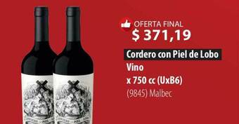 Parodi Cordero Con Piel De Lobo Vino oferta