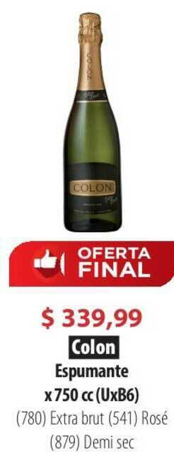 Parodi Colon Espumante oferta