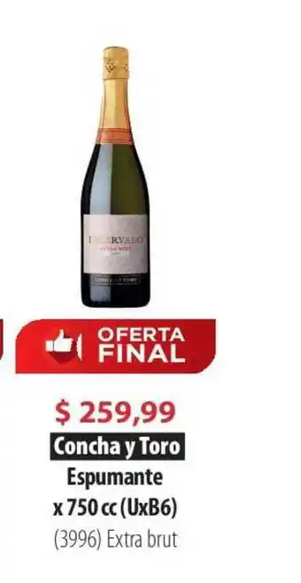 Parodi Concha Y Toro Espumante x 750 cc oferta