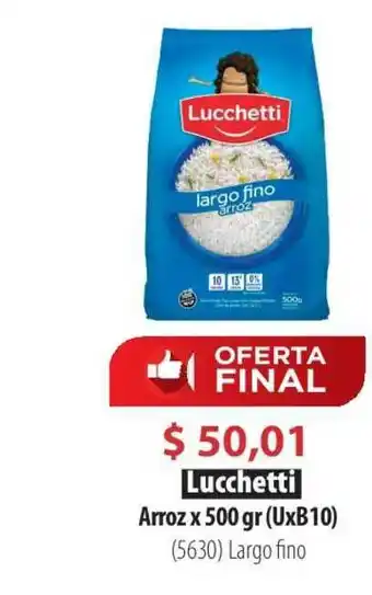 Parodi Lucchetti Arroz x 500 gr oferta