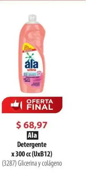 Parodi Ala Detergente x 300 cc oferta