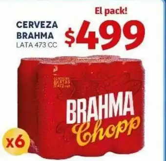 Cerveza Brahma 473 cc