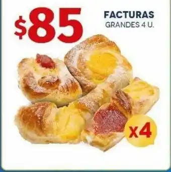 Yaguane Supermercados Facturas Grandes 4u oferta