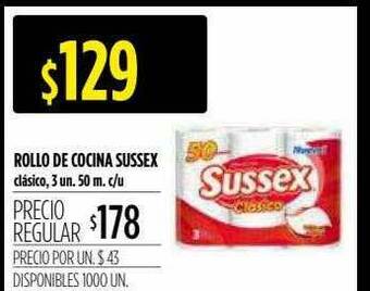 Supermercados Vea Rollo De Cocina Sussex Clásico oferta